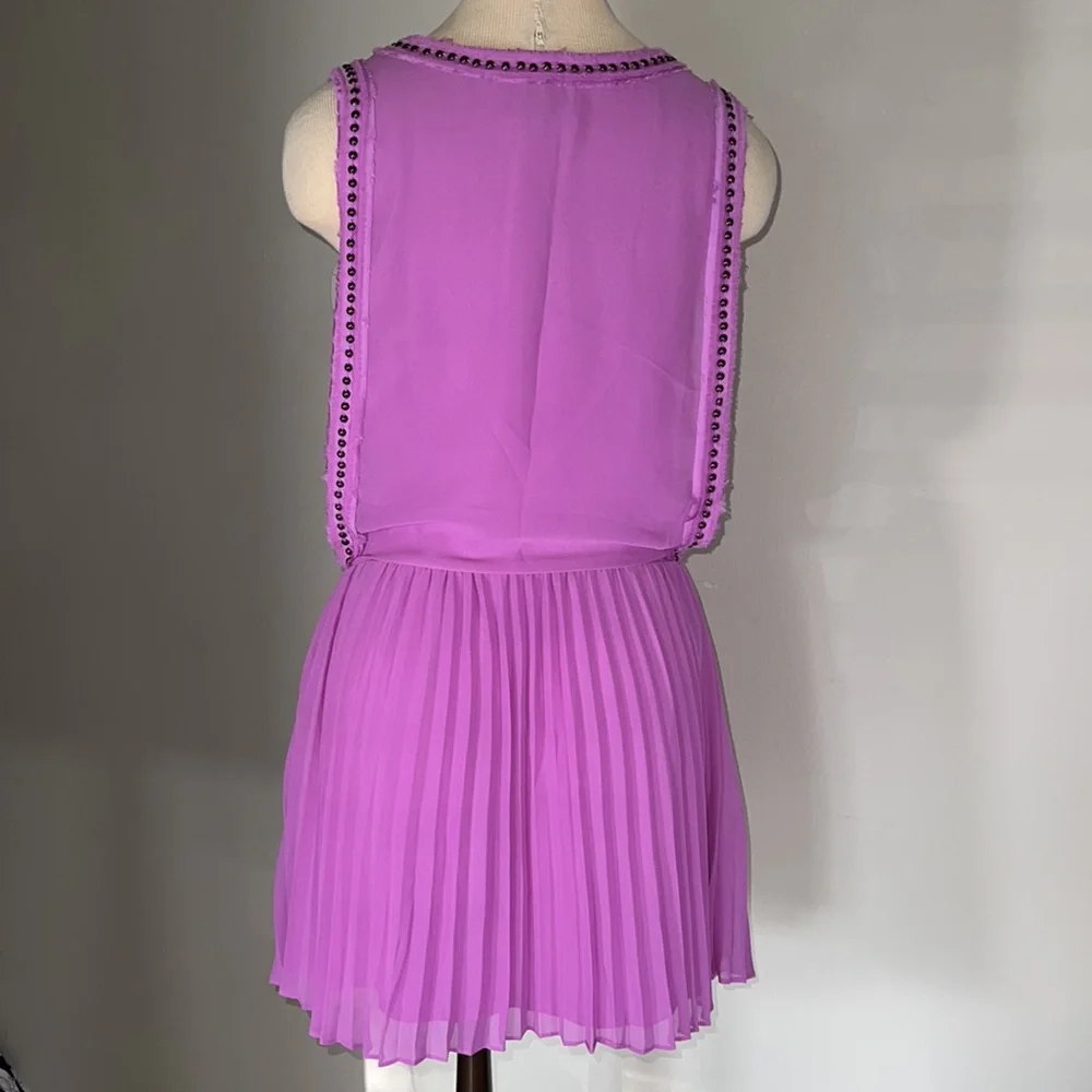 🎉HP🎉 Guess Lavender Blouson Dress Sz 6 - Picture 5 of 6
